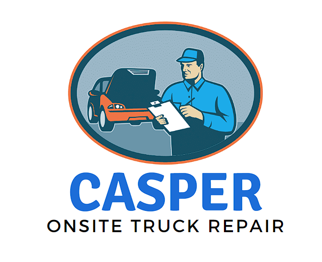 this image shows casper onsite truck repair logo